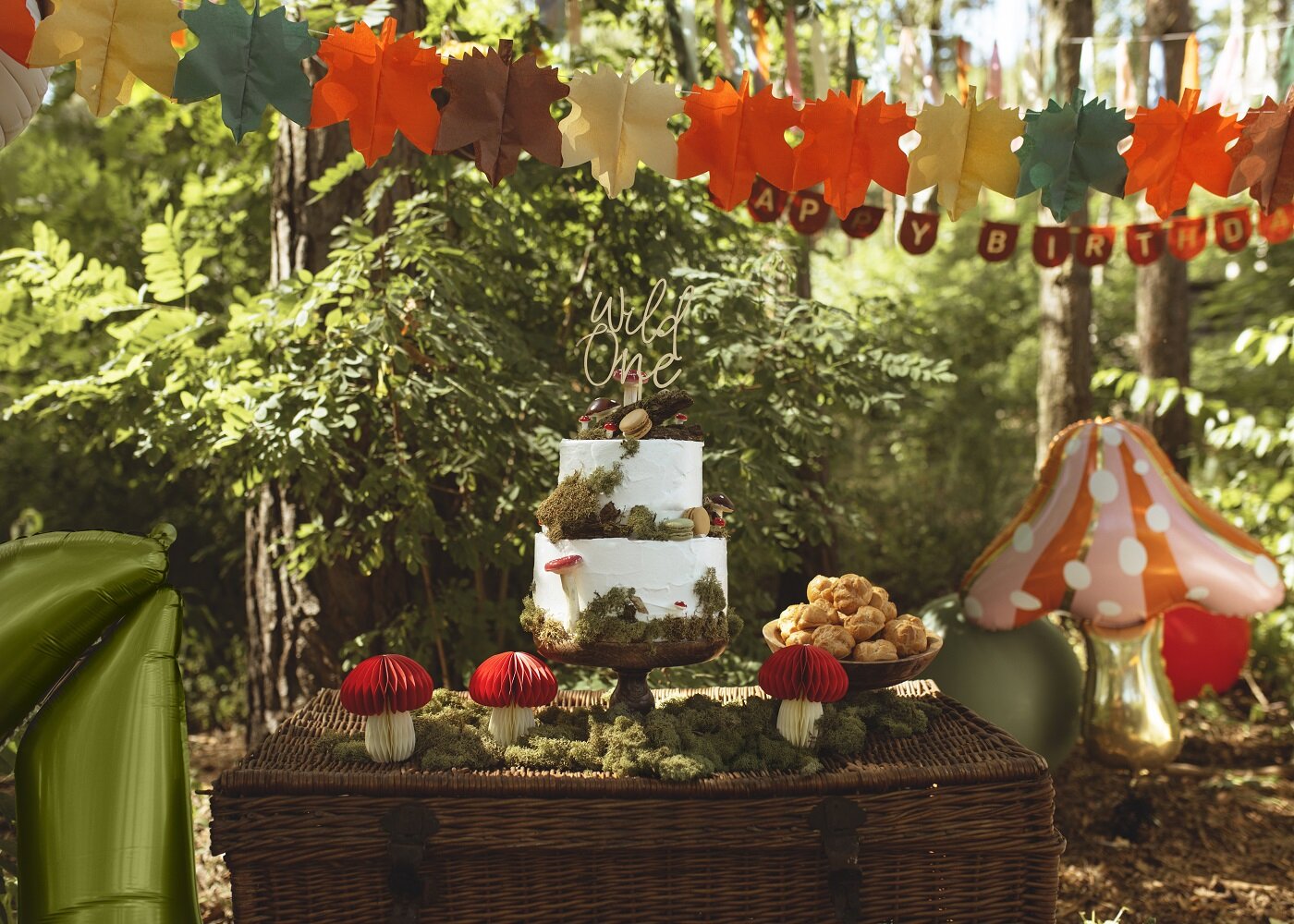 Girlander med Høstblader 3 meter