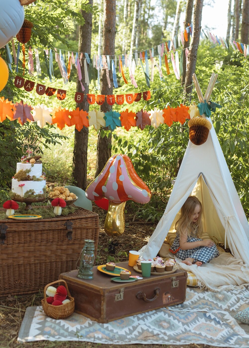 Girlander med Høstblader 3 meter