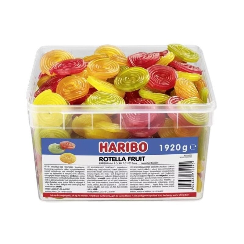 Haribo Rotella Frukt Storpakning 1,92 kg