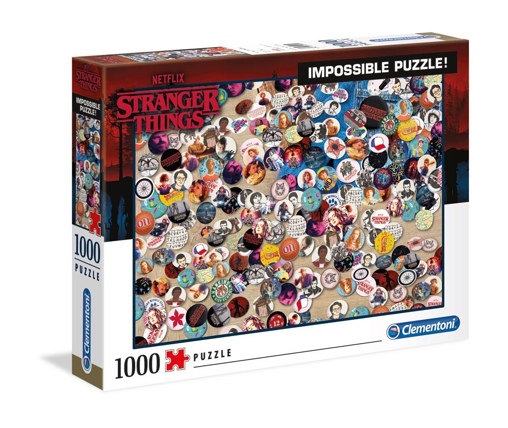 Clementoni Puslespill, Stranger Things Challenge 1000 brikker