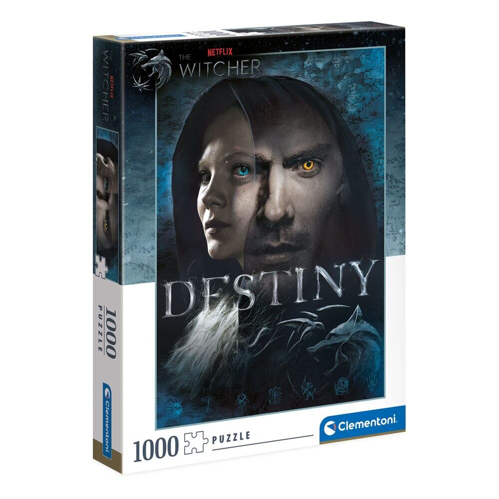 Clementoni Puslespill, The Witcher Destiny 1000 brikker