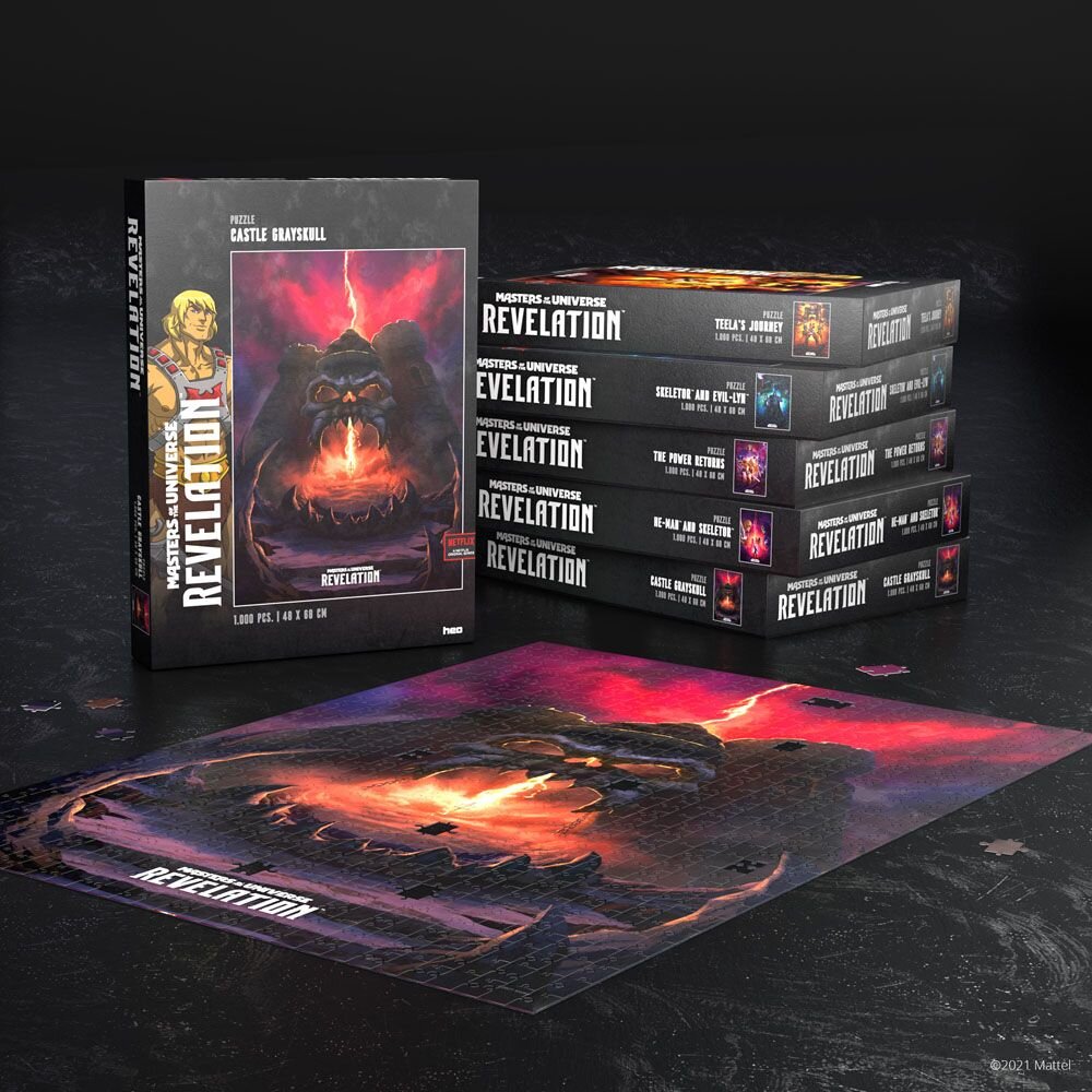 Masters of the Universe, Puslespill Castle Grayskull 1000 brikker