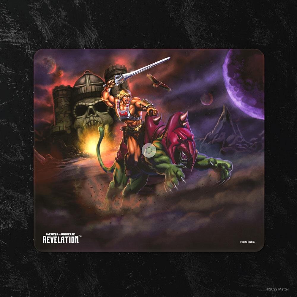 Masters of the Universe - Musematte He-Man and Battle Cat 25 x 22 cm