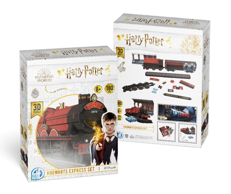 Harry Potter, 3D Puslespill Hogwarts Express Set 180 biter