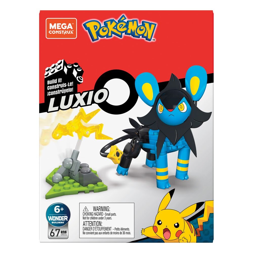 Pokémon, Construction Set Luxio 10 cm