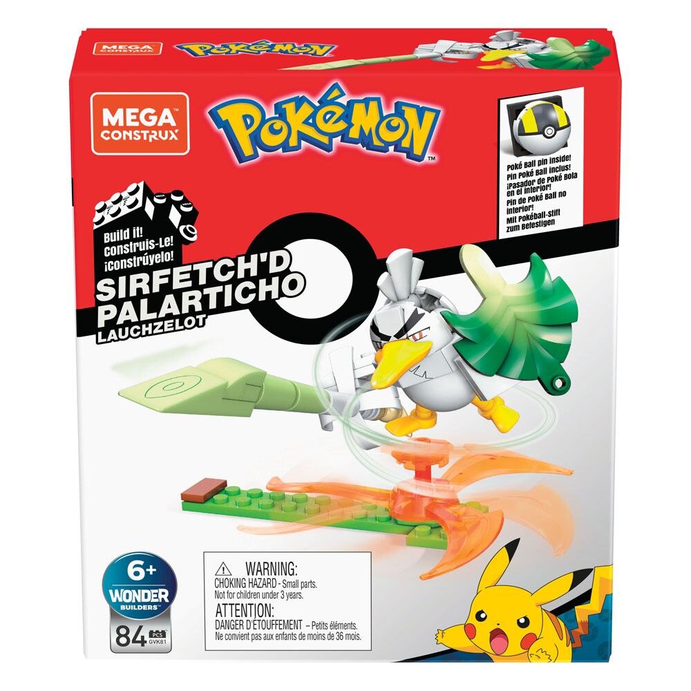 Pokémon, Mega Bloks Byggesett Sirfetch'D 10 cm