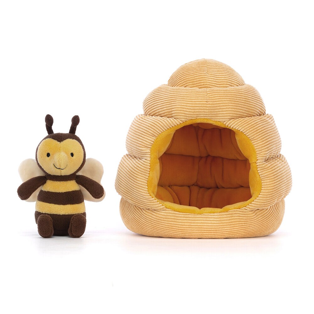 Jellycat - Bie med bikube 18 cm