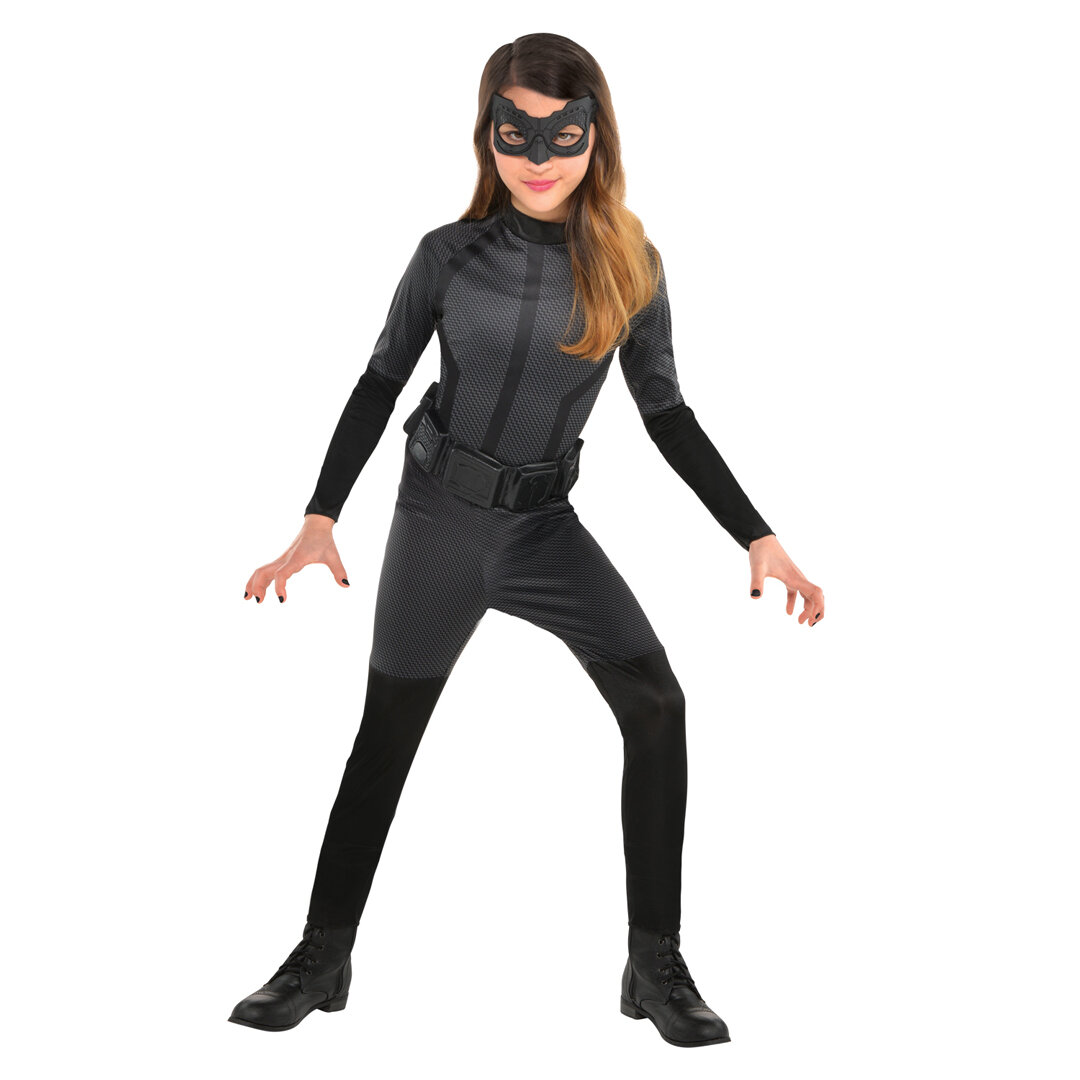 Catwoman Kostyme Barn 6-12 år