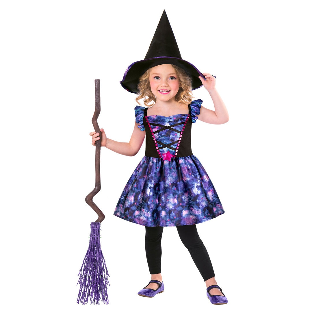 Mystical Witch Kostyme Barn 3-8 år
