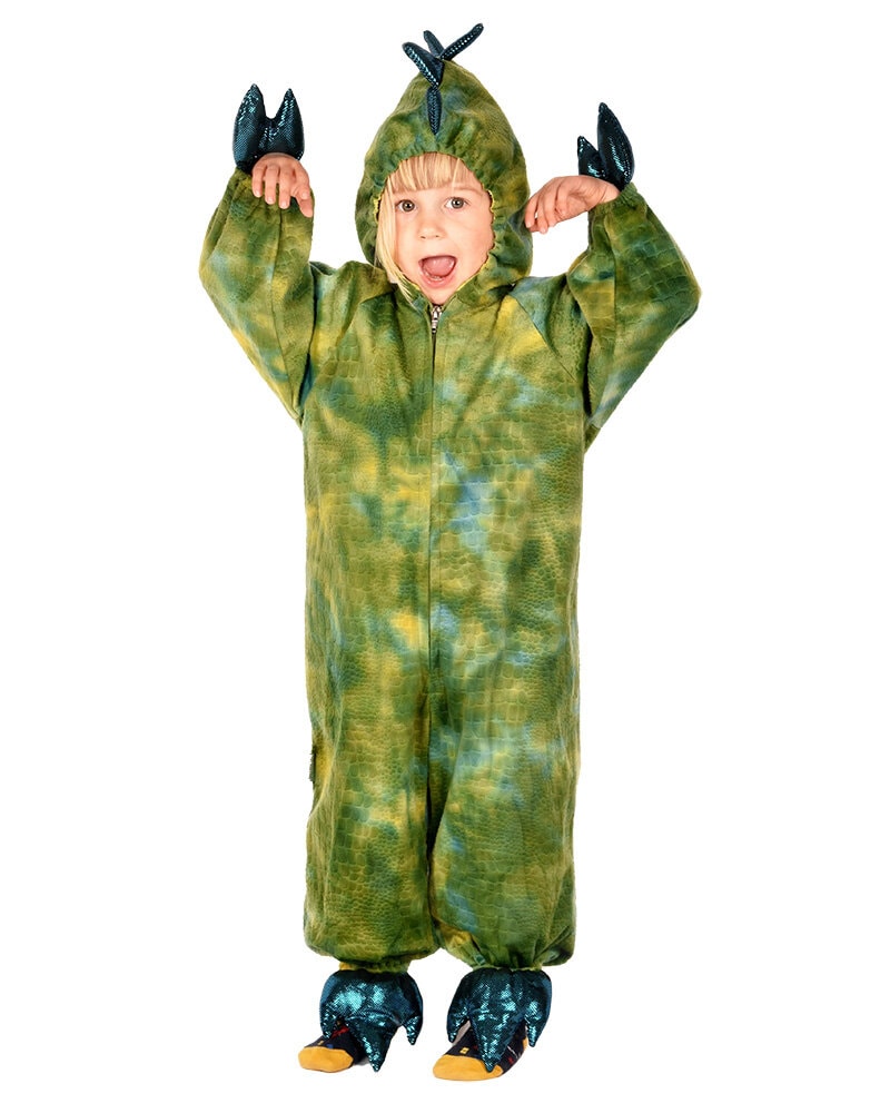 Dinosaur Onepiece Kostyme Barn 3-5 år