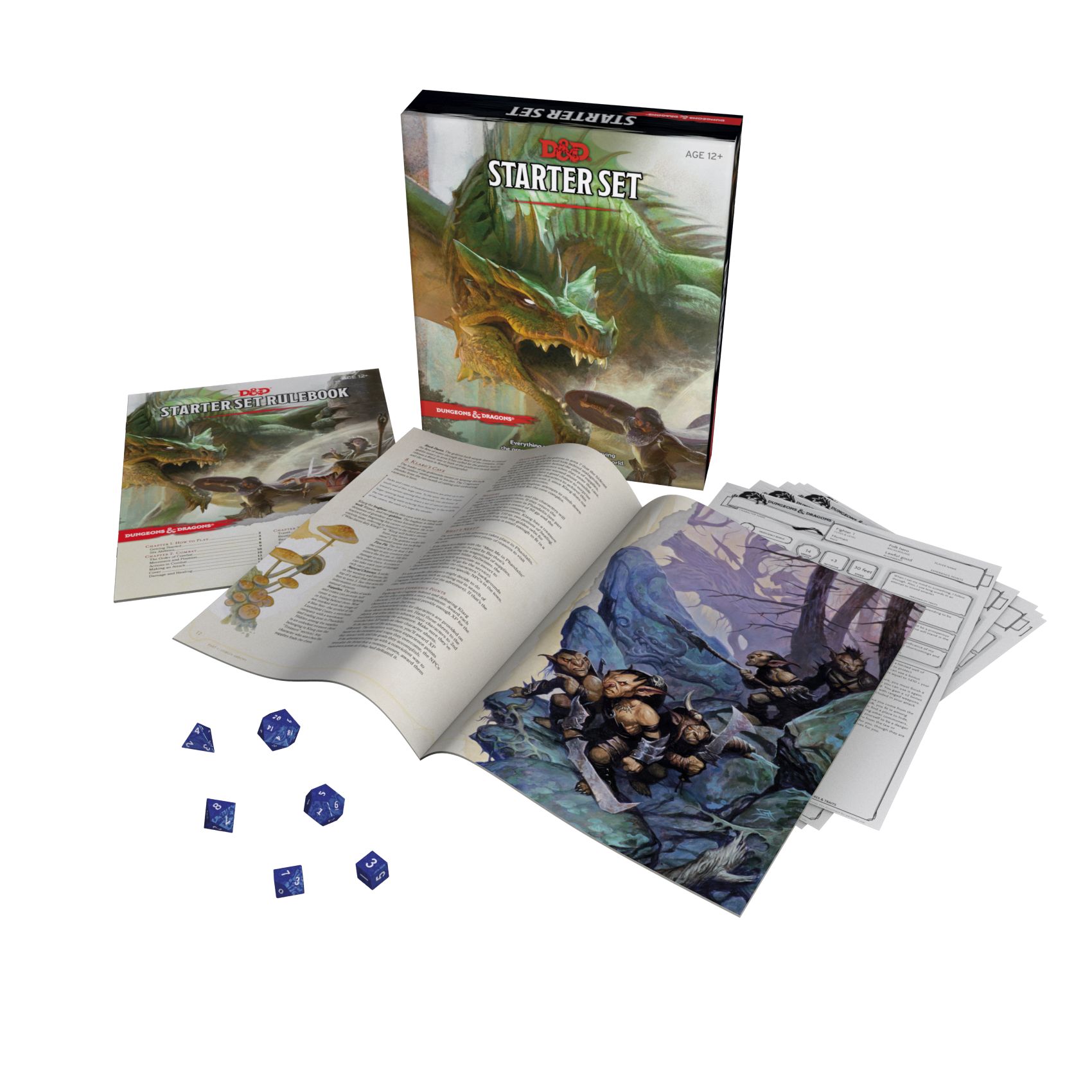 Dungeons & Dragons - RPG Startsett