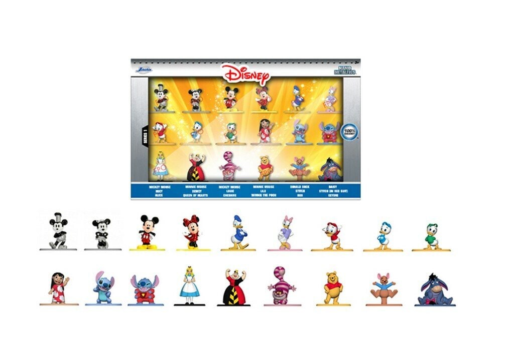 Disney - Samlefigurer i metall 18 stk.