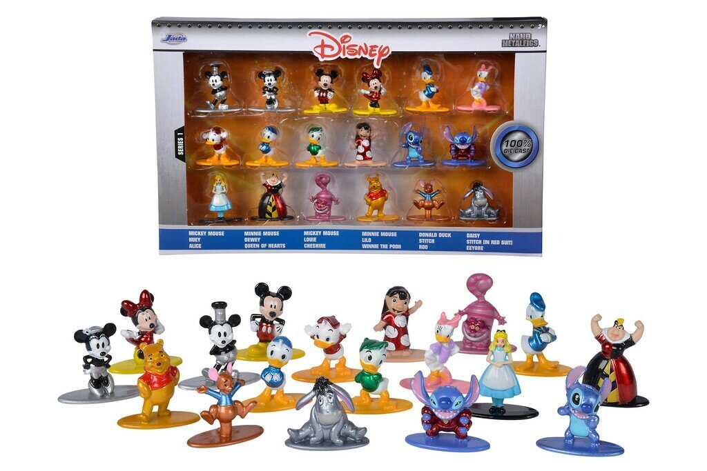 Disney - Samlefigurer i metall 18 stk.