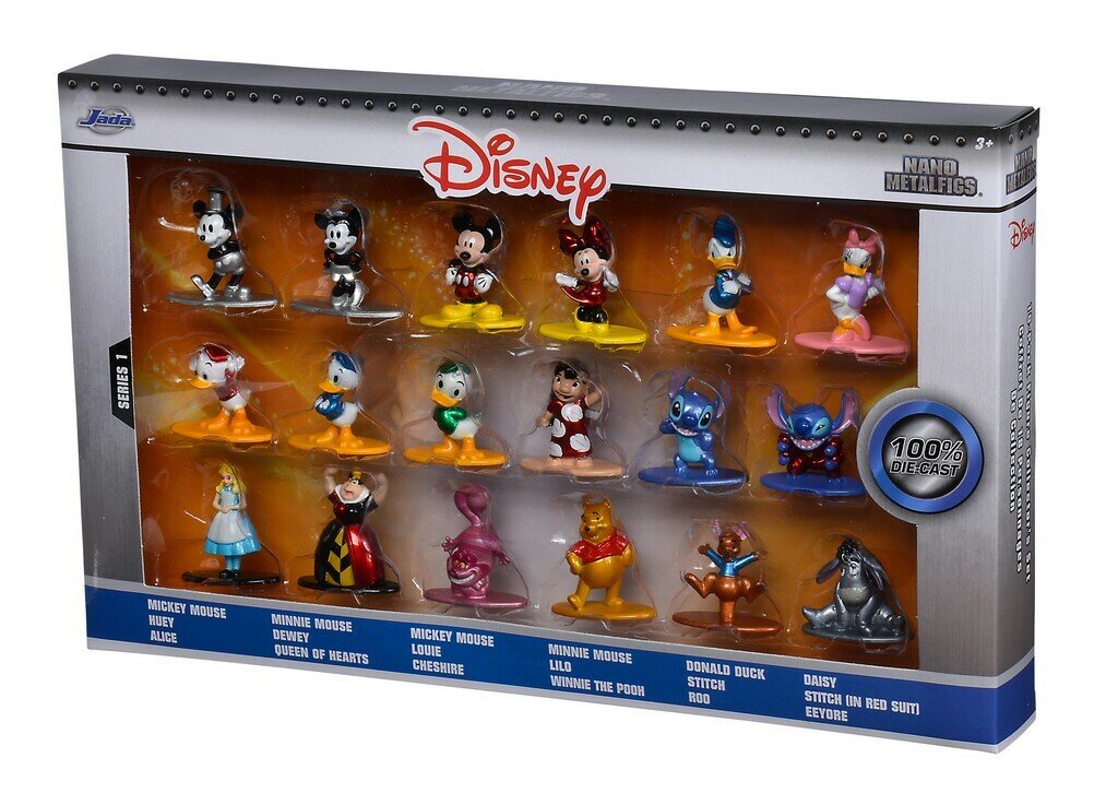 Disney - Samlefigurer i metall 18 stk.