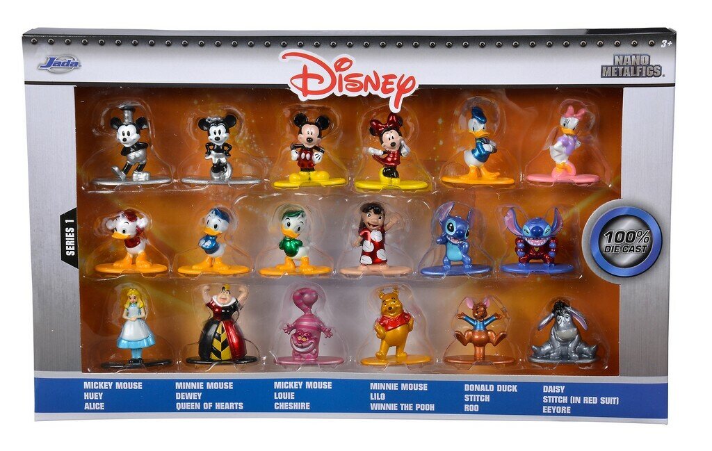 Disney - Samlefigurer i metall 18 stk.