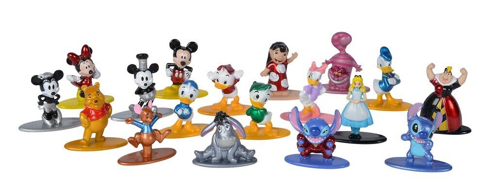 Disney - Samlefigurer i metall 18 stk.