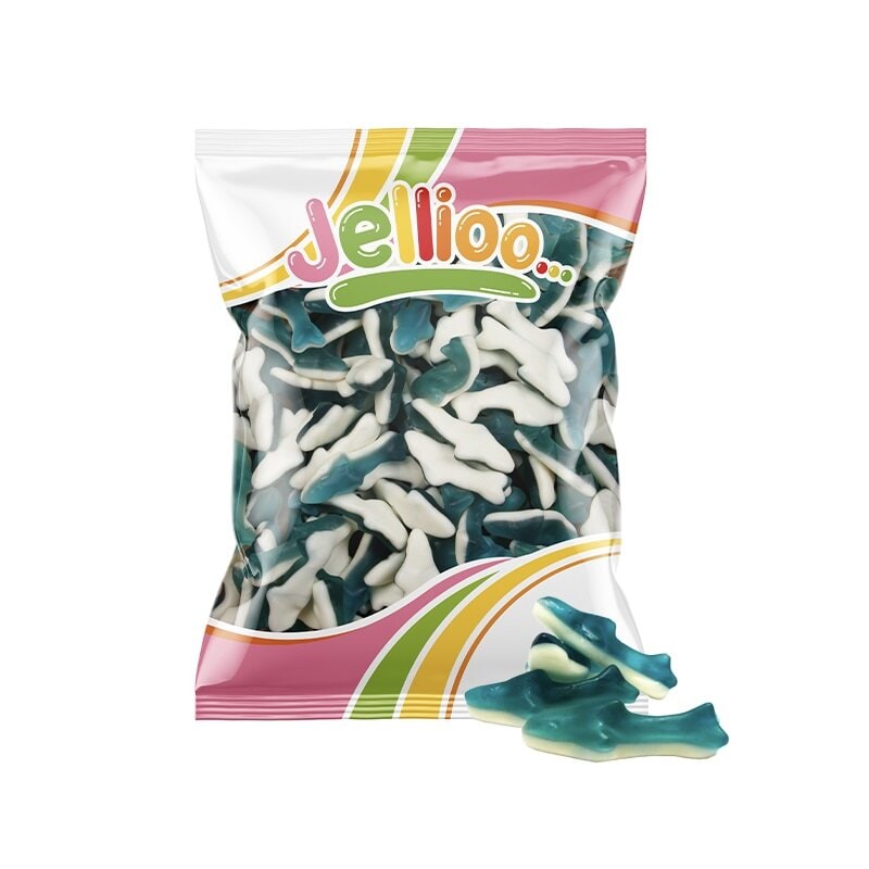 Jellio Blå Haier 1 kg
