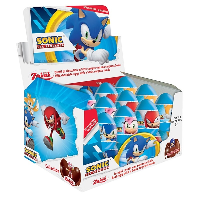 Sonic the Hedgehog - Sjokoladeegg med overraskelse
