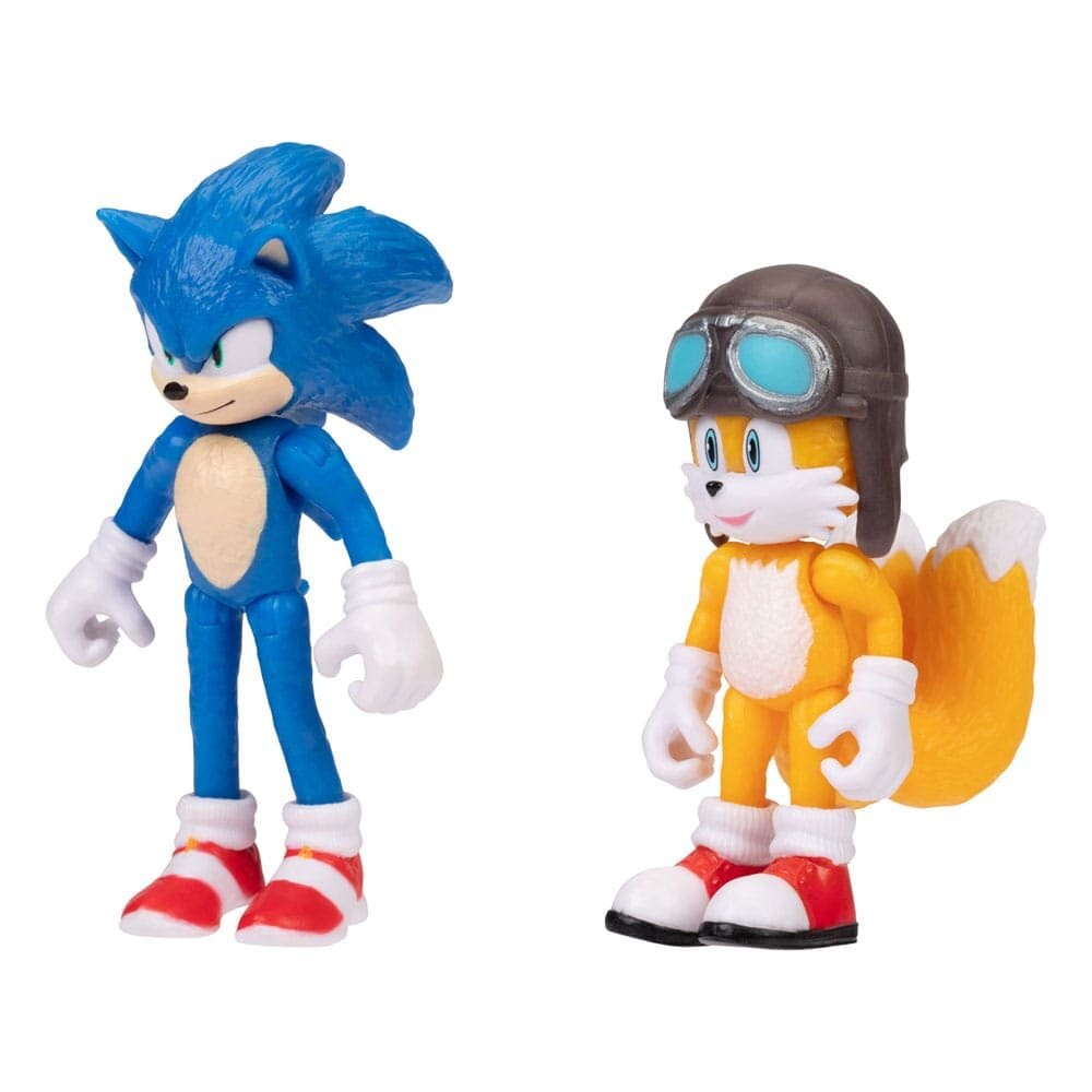 Sonic The Hedgehog - Samlefigurer Sonic og Tails