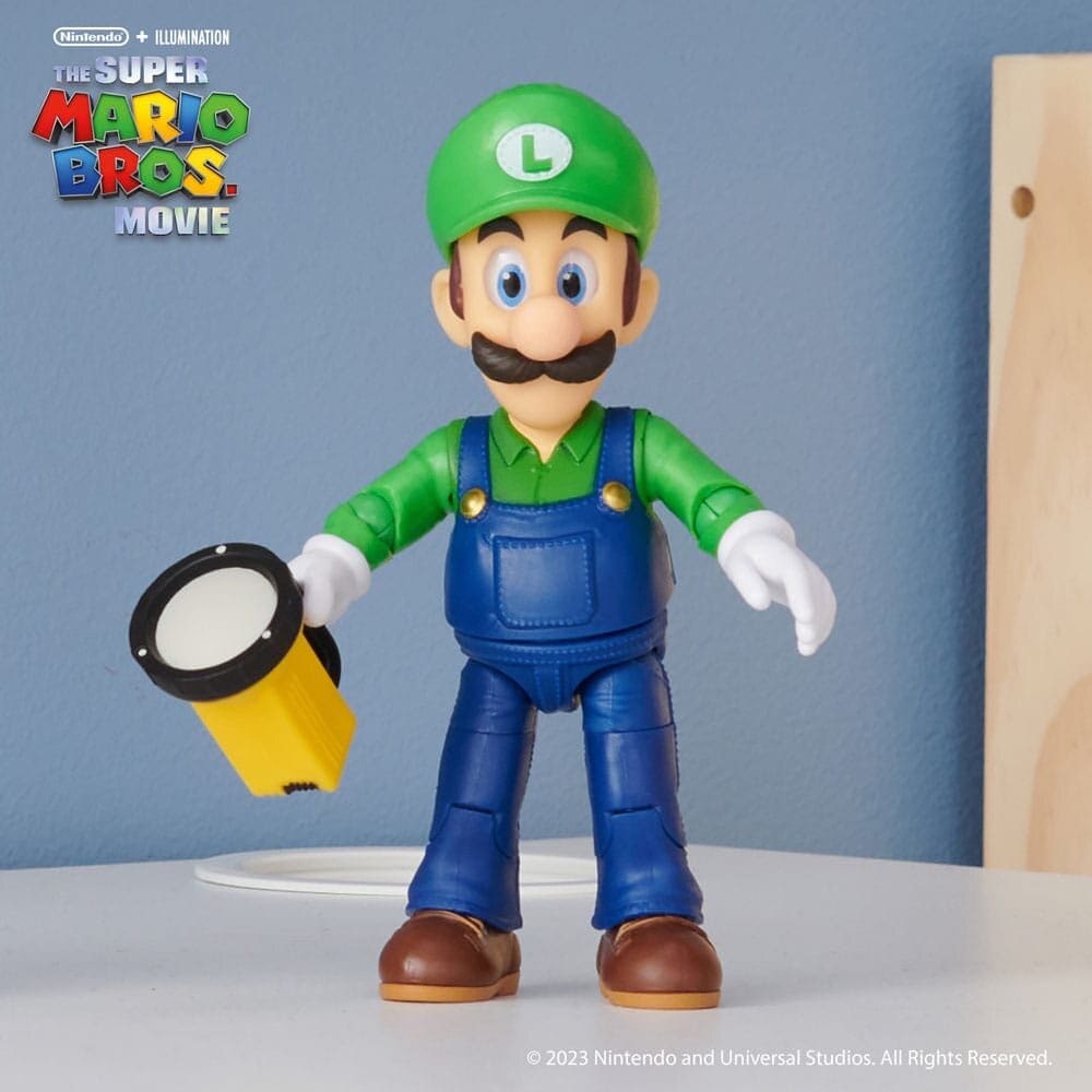 Super Mario Bros - Samlerfigur Luigi 18 cm