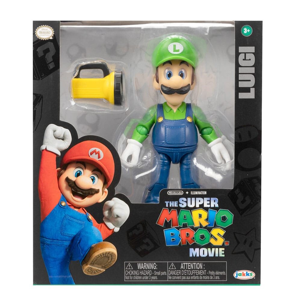 Super Mario Bros - Samlerfigur Luigi 18 cm