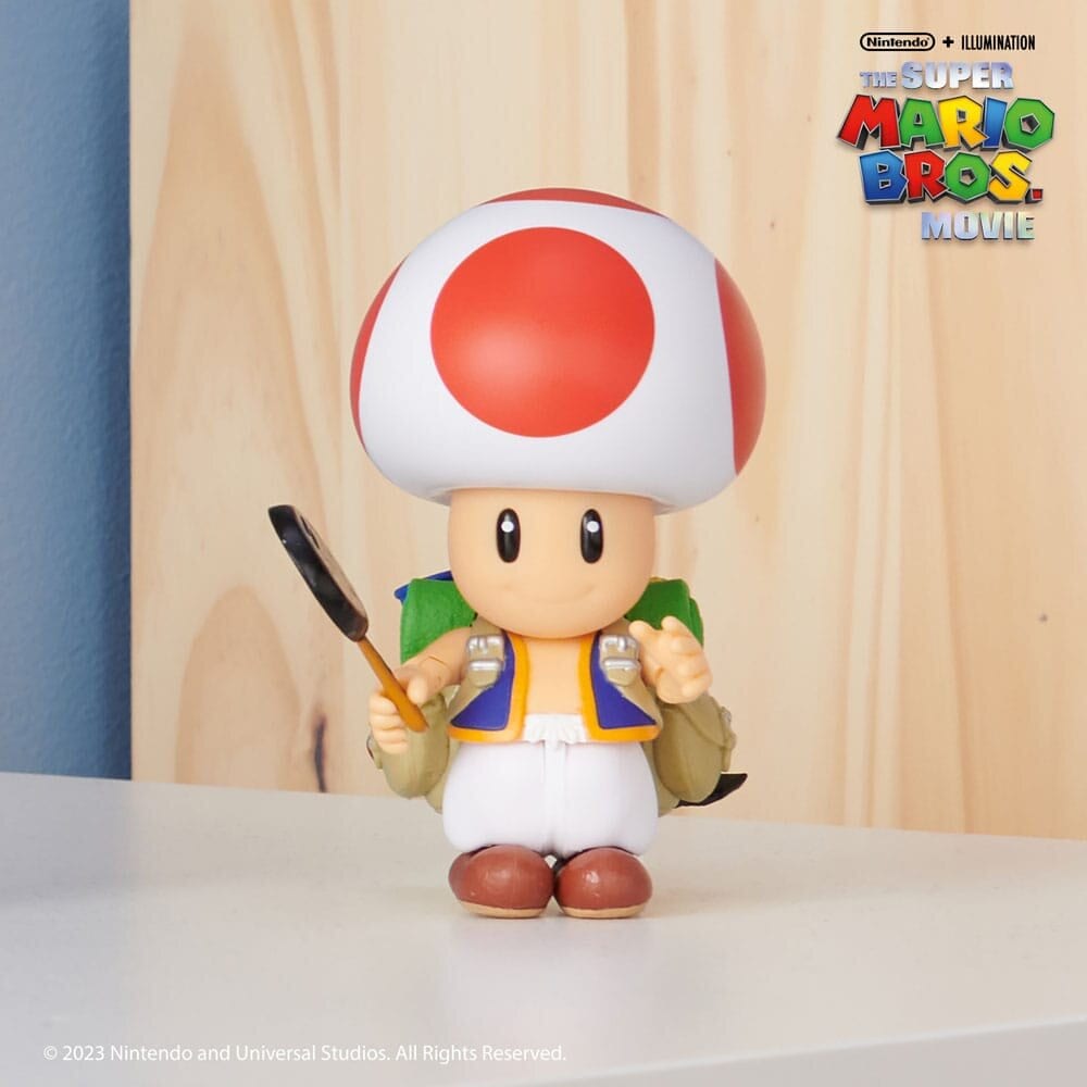Super Mario Bros - Samlerfigur Toad13 cm