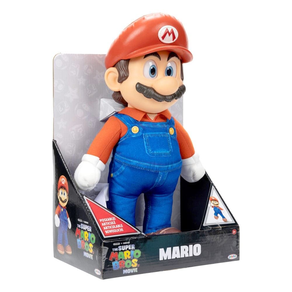 Super Mario Bros - Kosedyr Mario Deluxe 30 cm