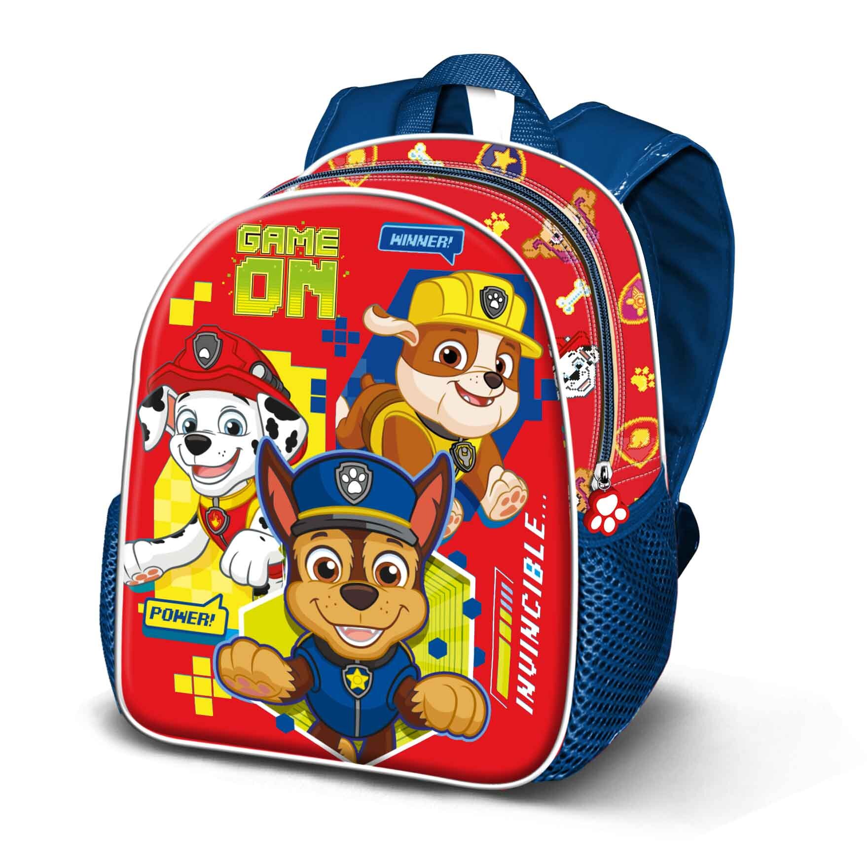 Ryggsekk Paw Patrol Characters Barnestørrelse 3D