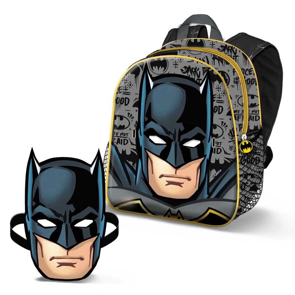 Ryggsekk Batman 3D med avtagbar maske