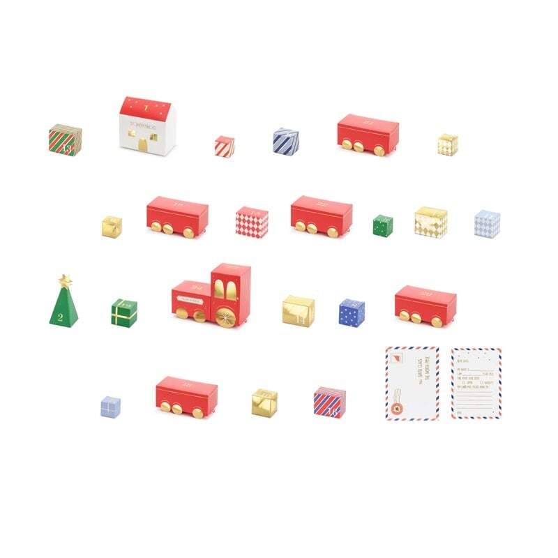 DIY Adventskalender Tog