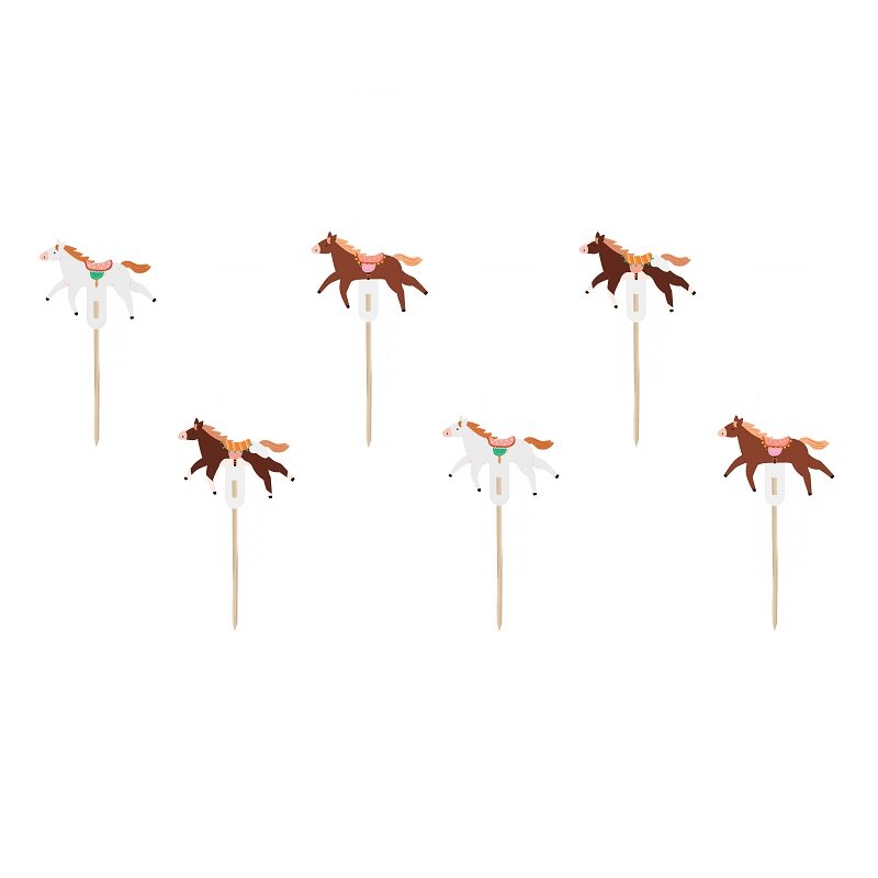 Cake Toppers - Hester 6 stk.