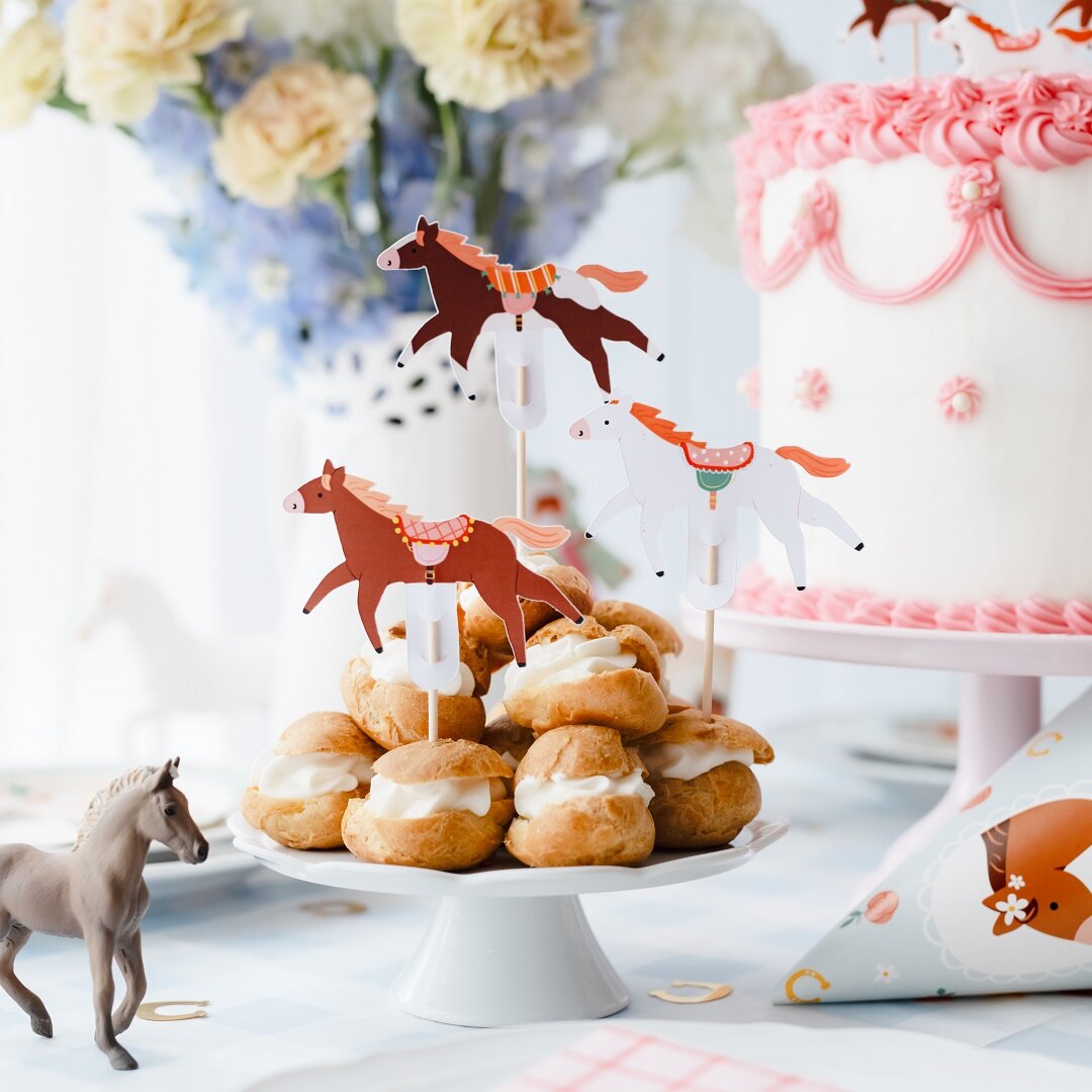 Cake Toppers - Hester 6 stk.