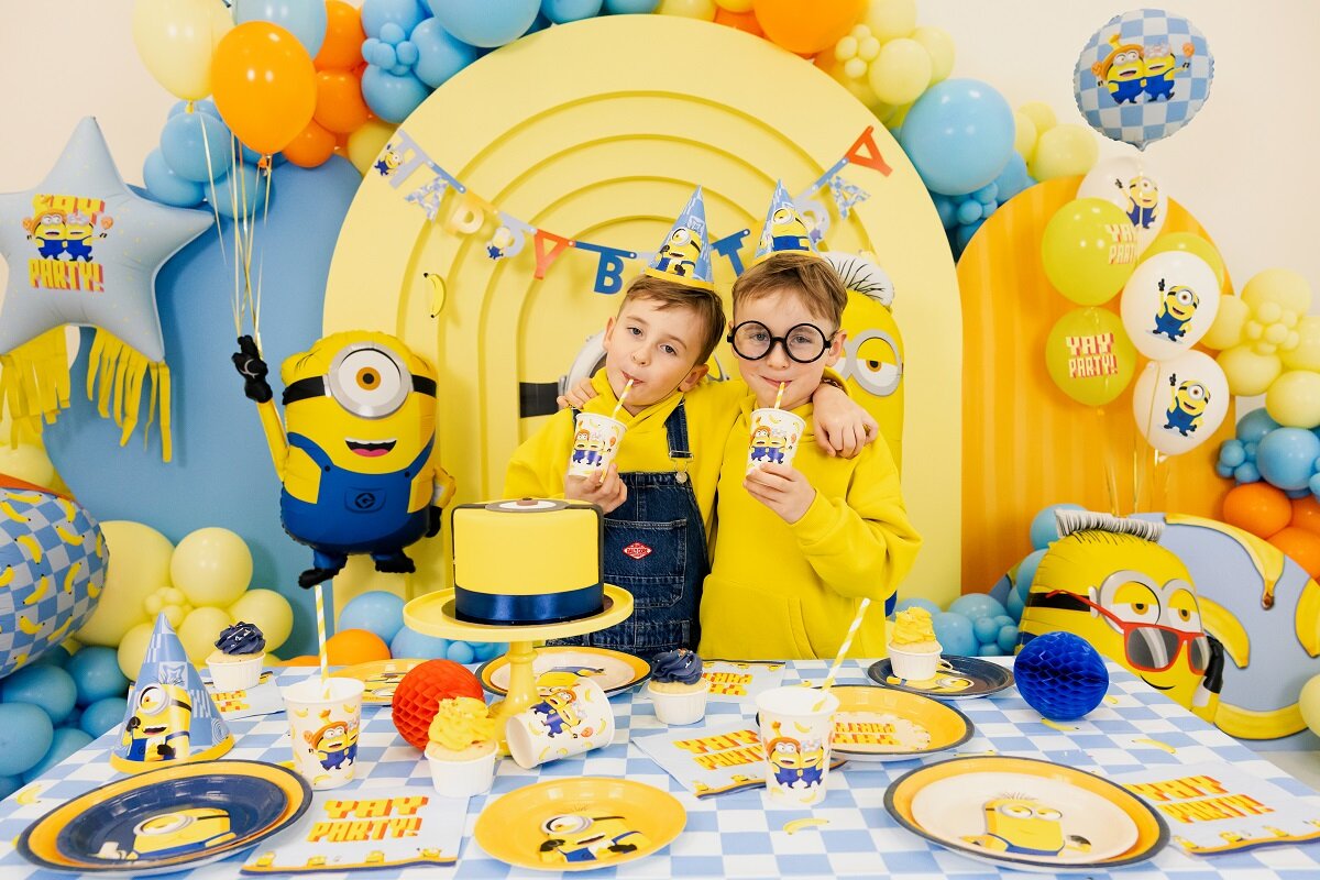 Minions Pappkopper 6 stk.