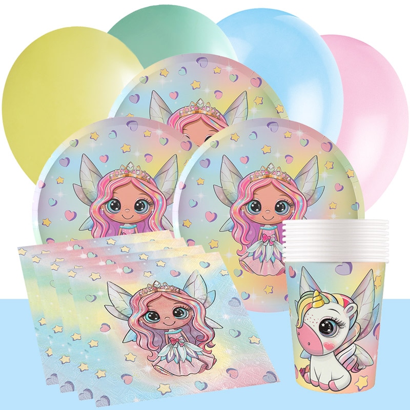 Unicorn Fairy - Bursdagspakke 10-20 personer