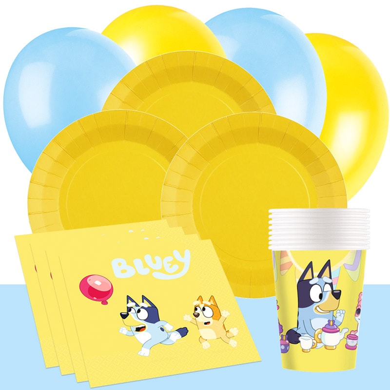 Bluey - Bursdagspakke 8-16 personer