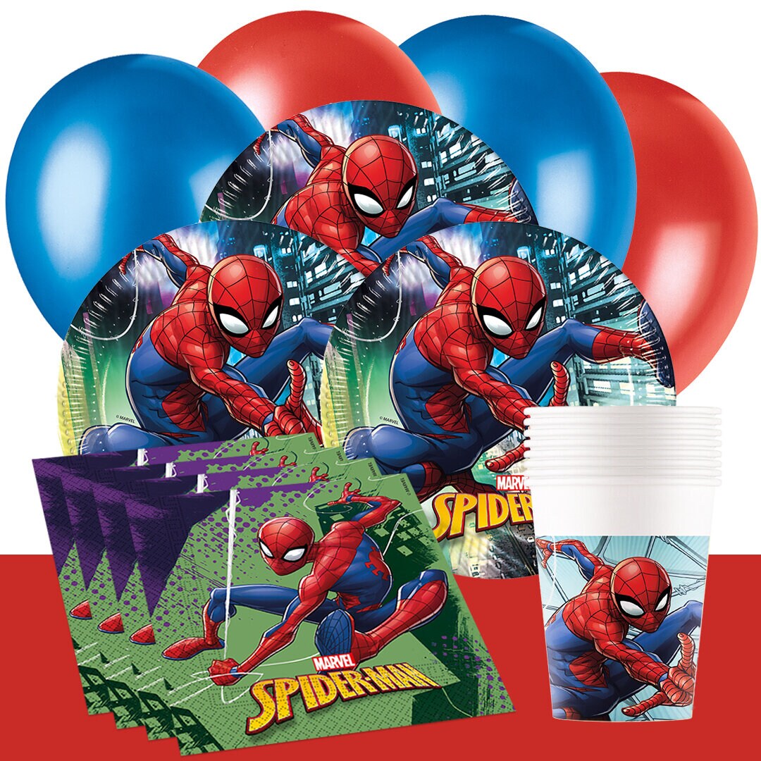 Spiderman - Bursdagspakke 8-24 personer