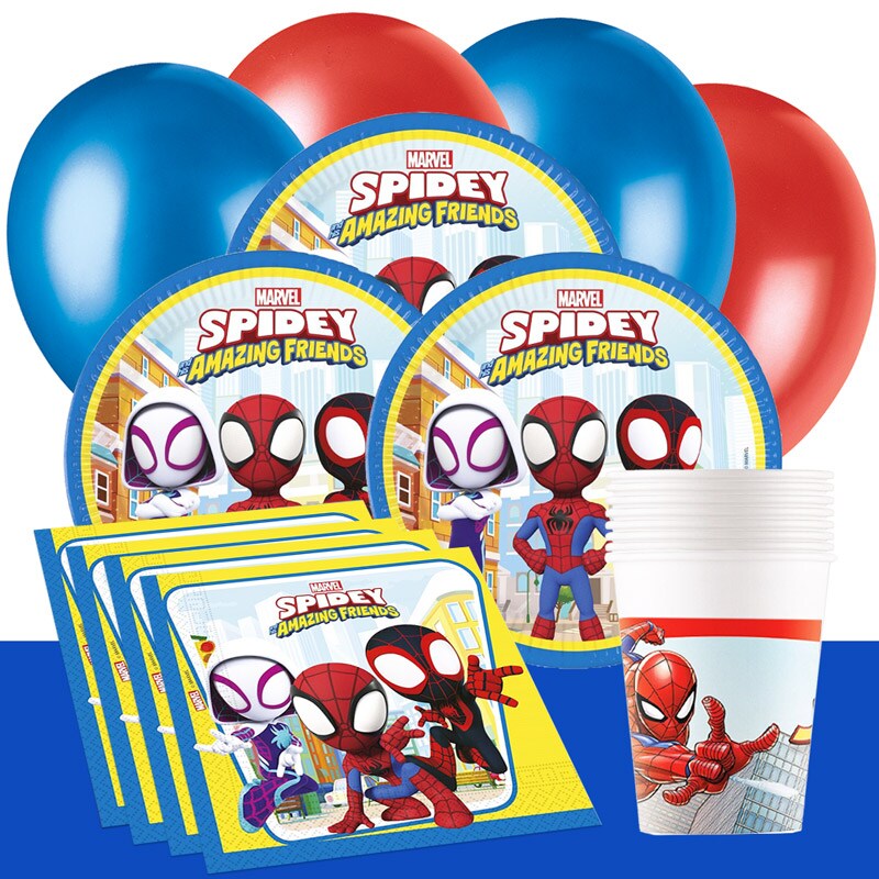 Spidey And His Amazing Friends - Bursdagspakke 8-24 personer