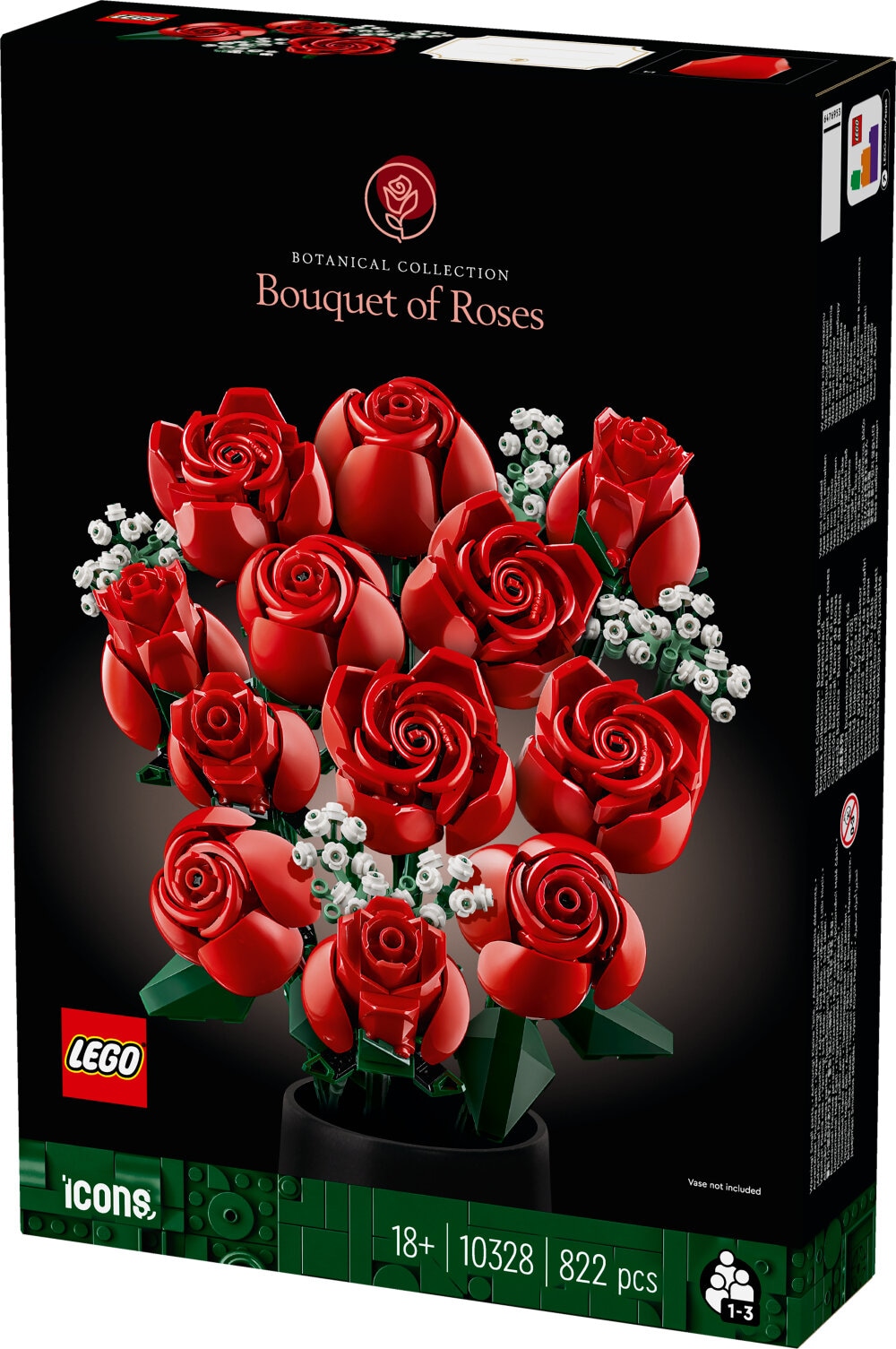 LEGO Icons - Rosebukett 18+