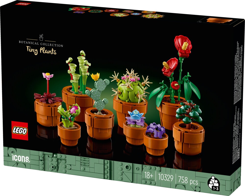 LEGO Icons - Miniatyrplanter 18+
