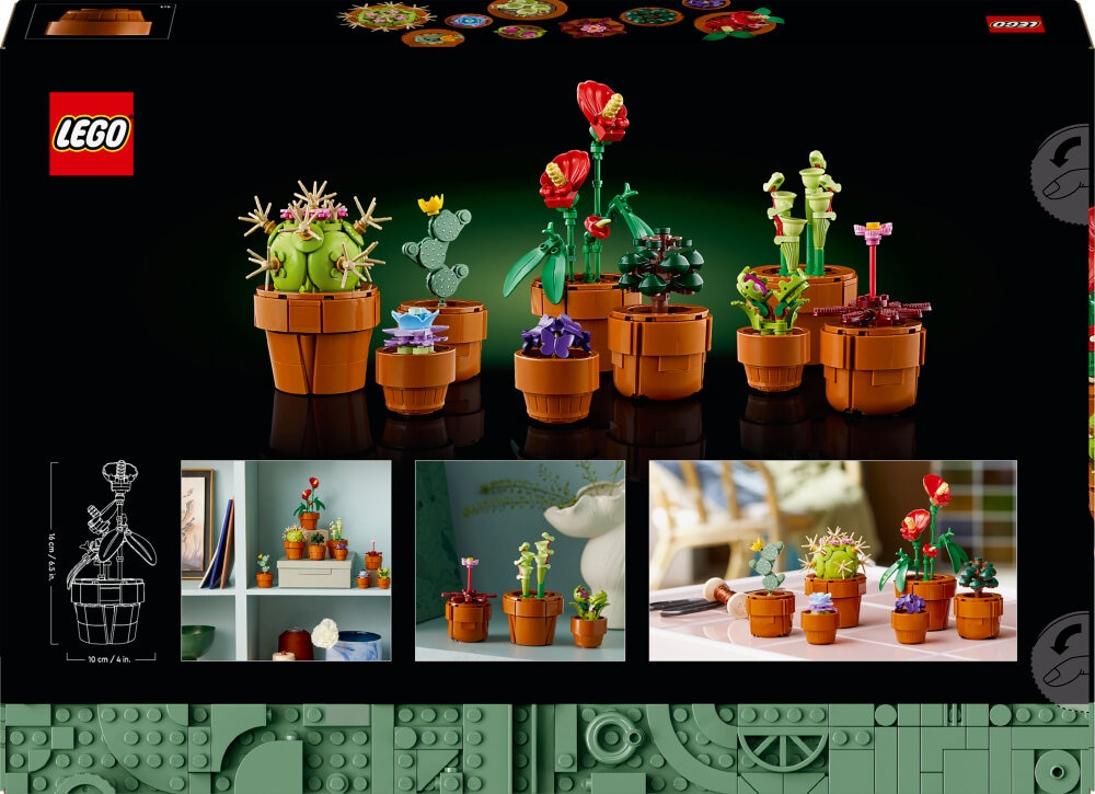 LEGO Icons - Miniatyrplanter 18+