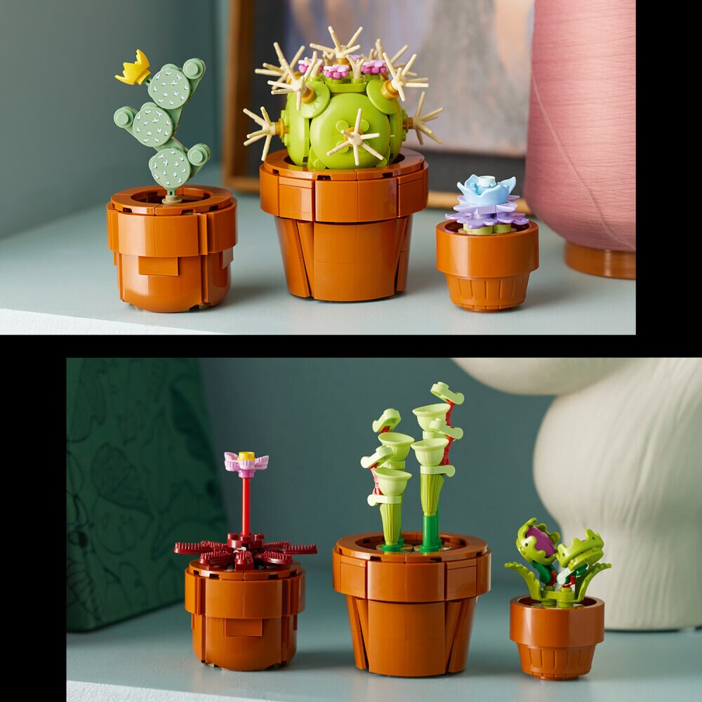 LEGO Icons - Miniatyrplanter 18+