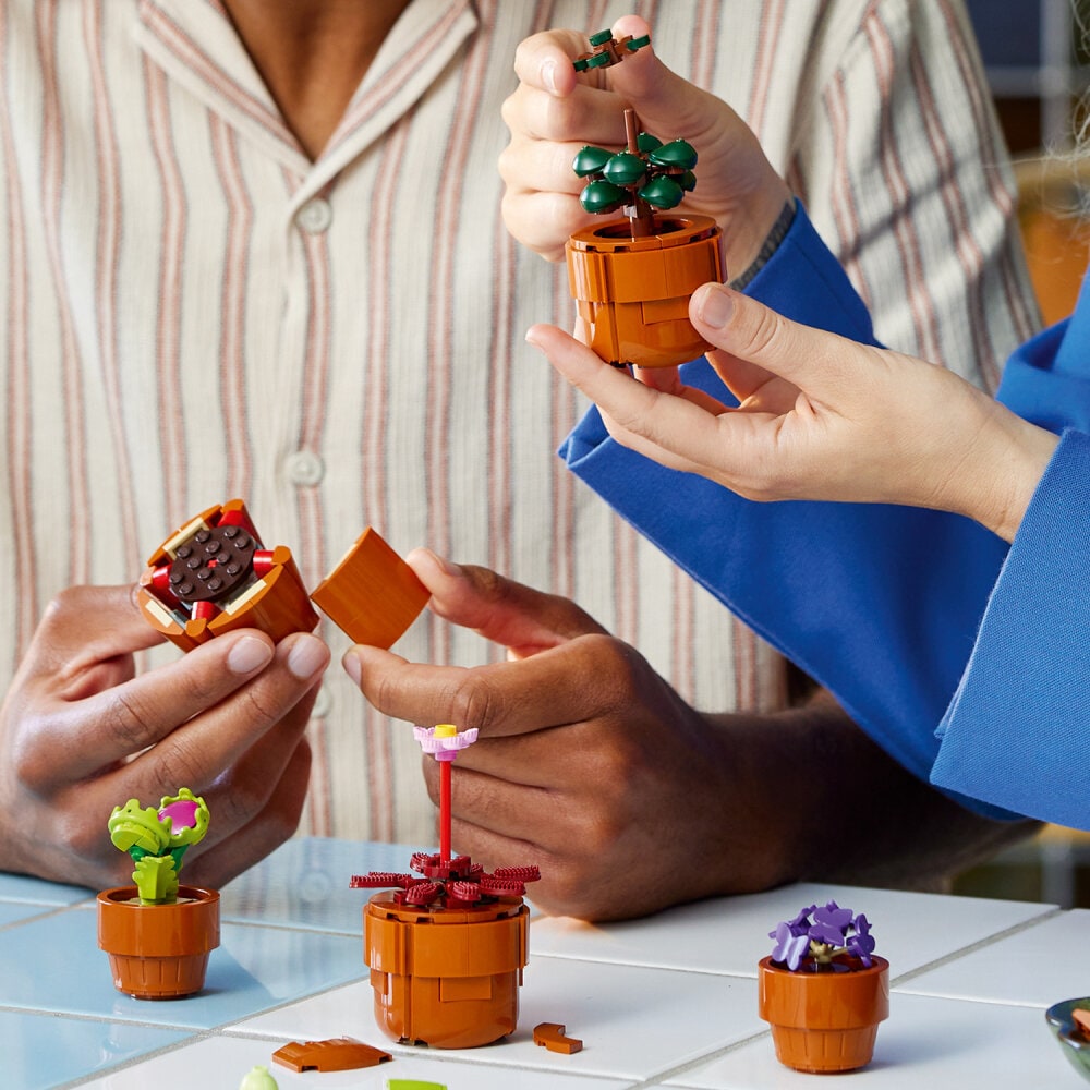 LEGO Icons - Miniatyrplanter 18+
