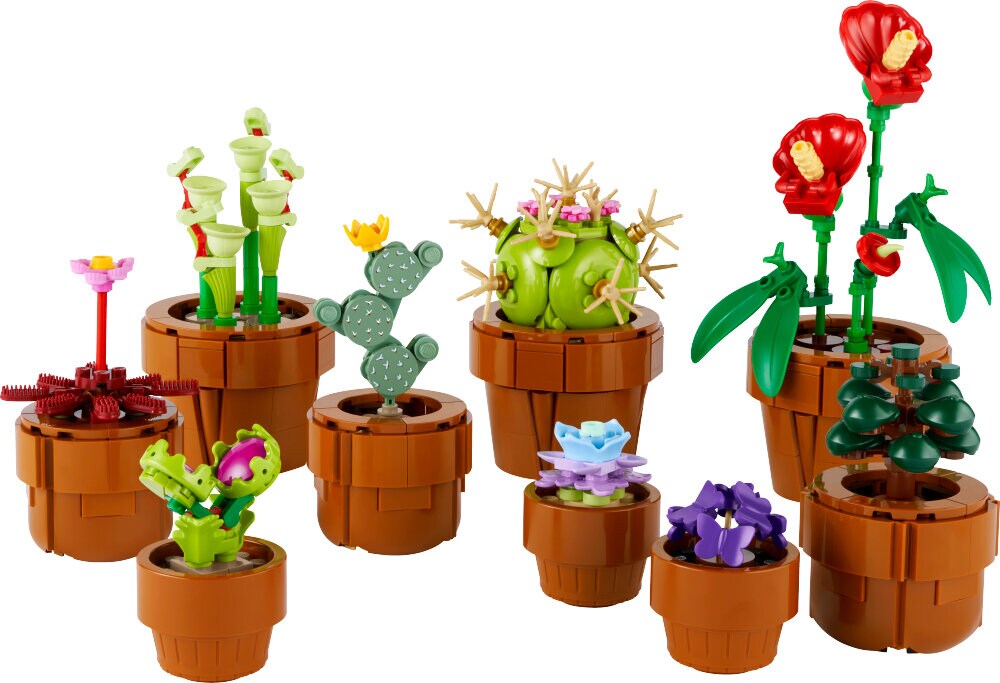 LEGO Icons - Miniatyrplanter 18+