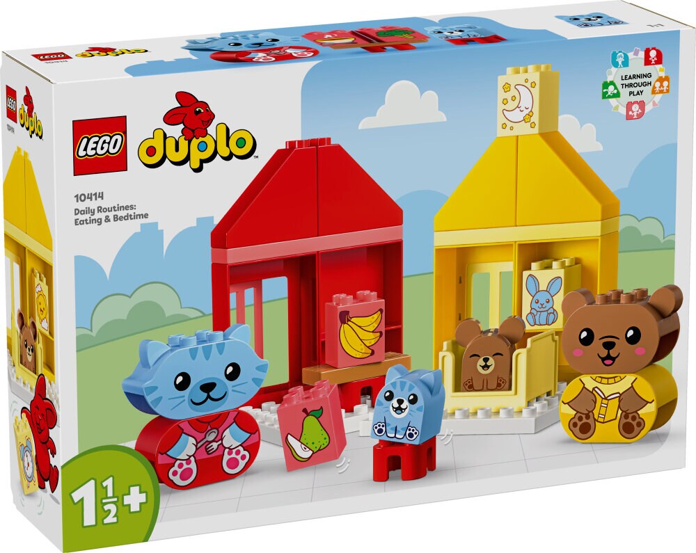 LEGO Duplo - Hverdagsrutiner: Måltider og leggetid 1+