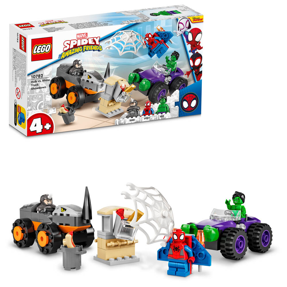 LEGO Marvel Avengers, Oppgjør mellom Hulk og Rhino-truck 4+