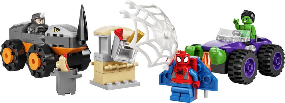 LEGO Marvel Avengers, Oppgjør mellom Hulk og Rhino-truck 4+