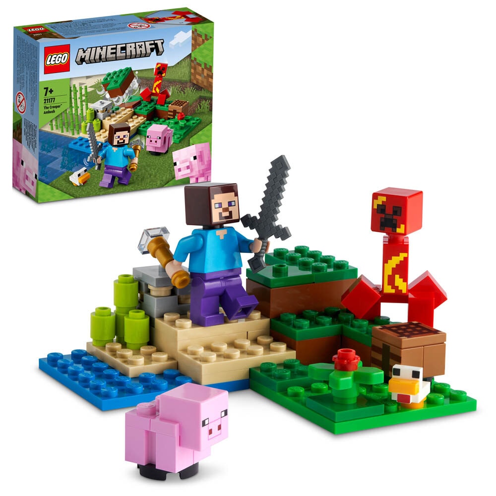 LEGO Minecraft, Creeper i bakholdsangrep 7+