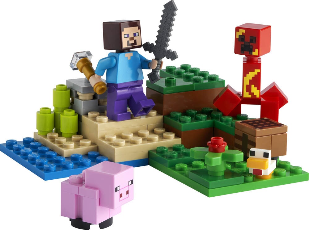 LEGO Minecraft, Creeper i bakholdsangrep 7+