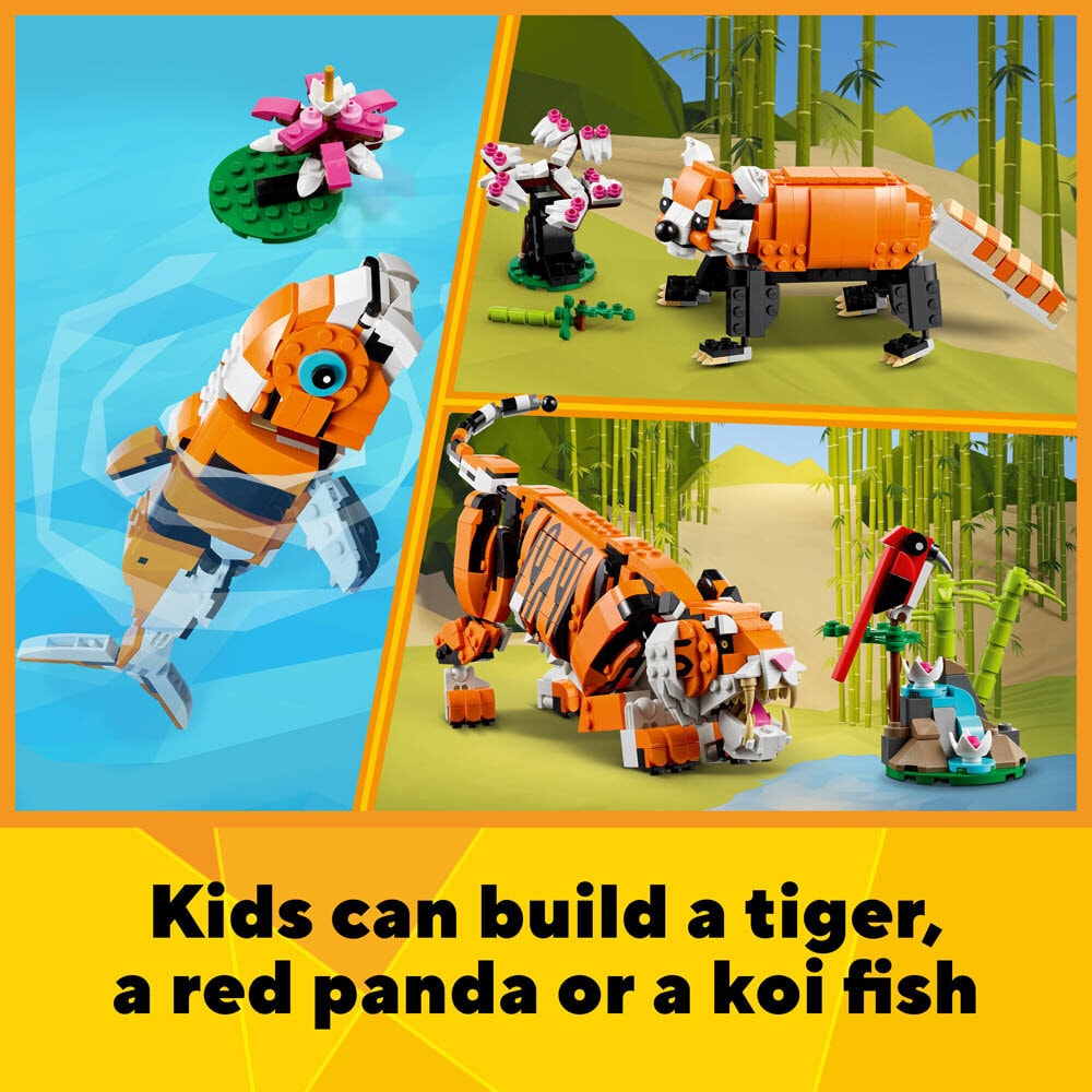 LEGO Creator - Majestetisk tiger 9+
