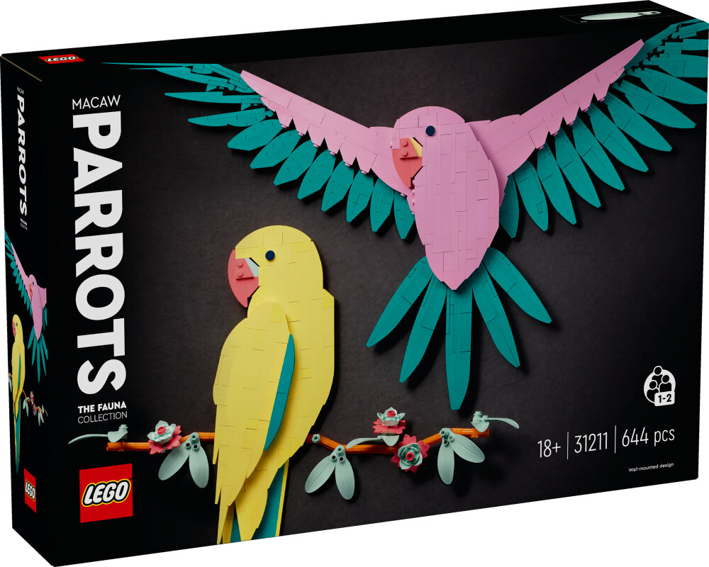 LEGO Art - The Fauna Collection – Arapapegøyer 18+
